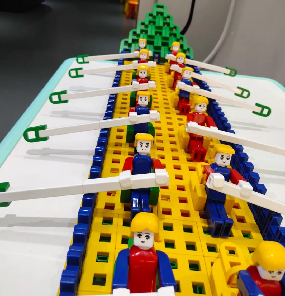 端午節龍舟鬧，LASY積木搭建超酷的龍舟船！